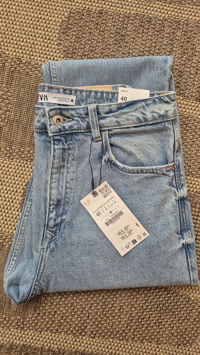 Нови дънки Zara Mom fit 40