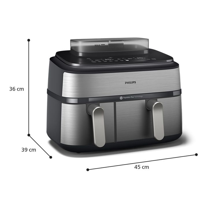 Philips NA555  9 л Аэрогриль с двумя корзинами