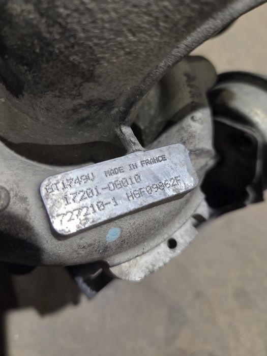 Турбо за Toyota 2.0 D-4D 116 hp  Corolla Corolla Verso  Avensis Тойота