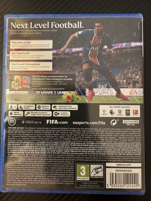 Fifa 21 PS4 Fifa 21 PS5