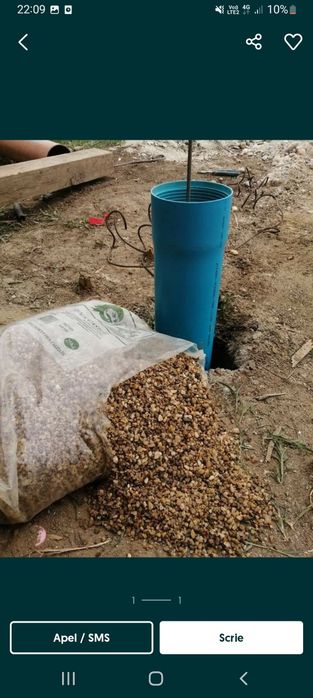 Foraje puțuri și denisipări piloni de sustinere