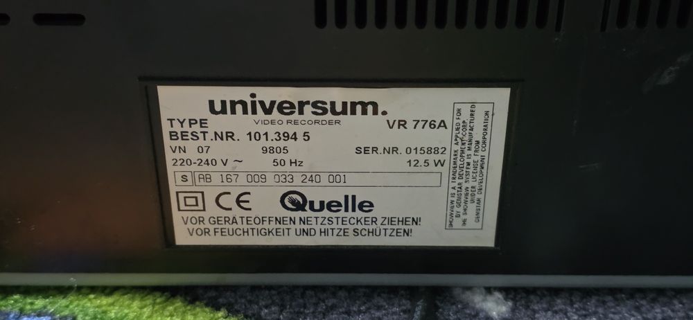 Videorecordere VHS (VCR) in stare de functionare