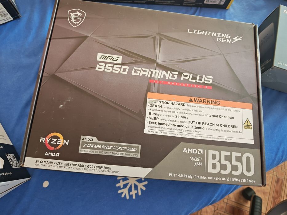 MSI mpg  B550 gaming plus