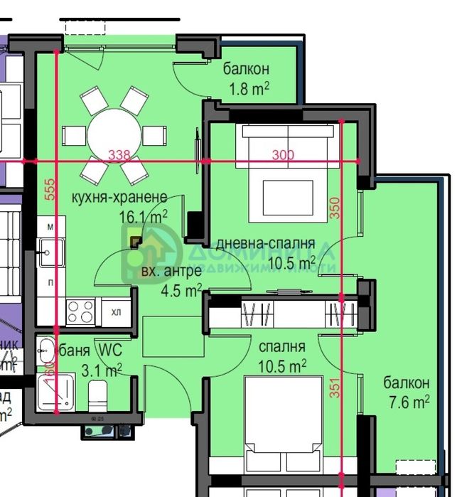 Тристаен, Ново строителство, гр. Приморско
