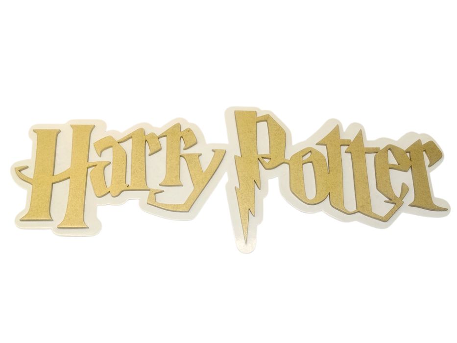 Релефен декоративен надпис Harry Potter