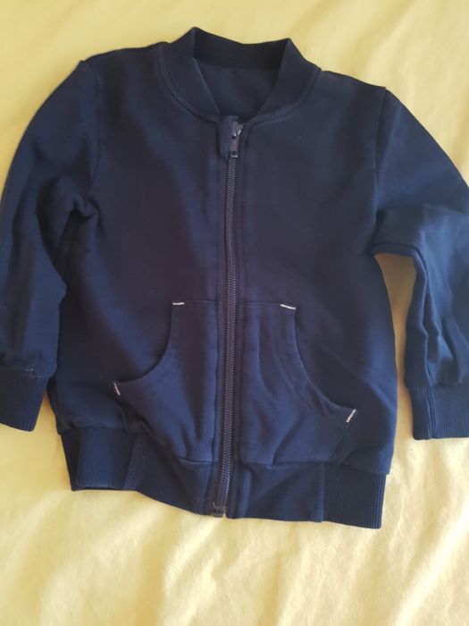 Бебешка жилетка и комплект , 74-80см