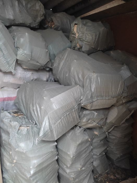 Дрова, отын мешками