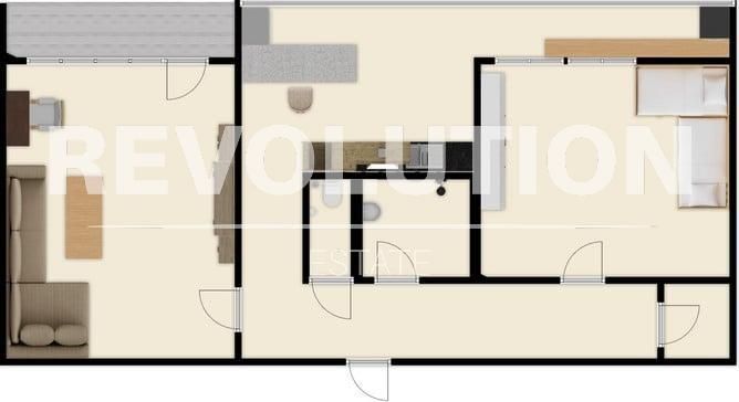 Продава се Двустаен апартамент в Пловдив, Гагарин - 77 кв.м за 1163 €/кв.м - Снимка #11