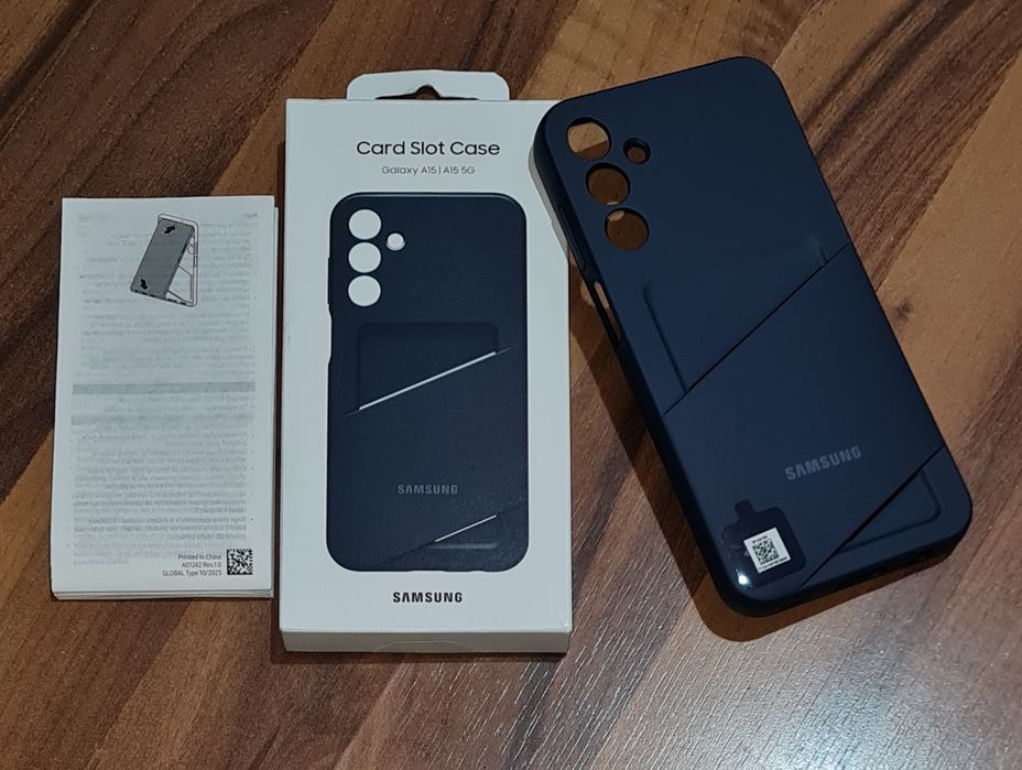 Husa silicon originala Samsung Card Slot Case Galaxy A15 si A15 5G