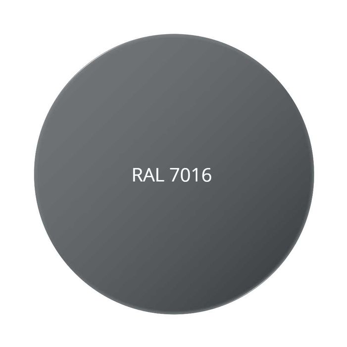 Порошковая матовая электростатическая краска (RAL 7016)