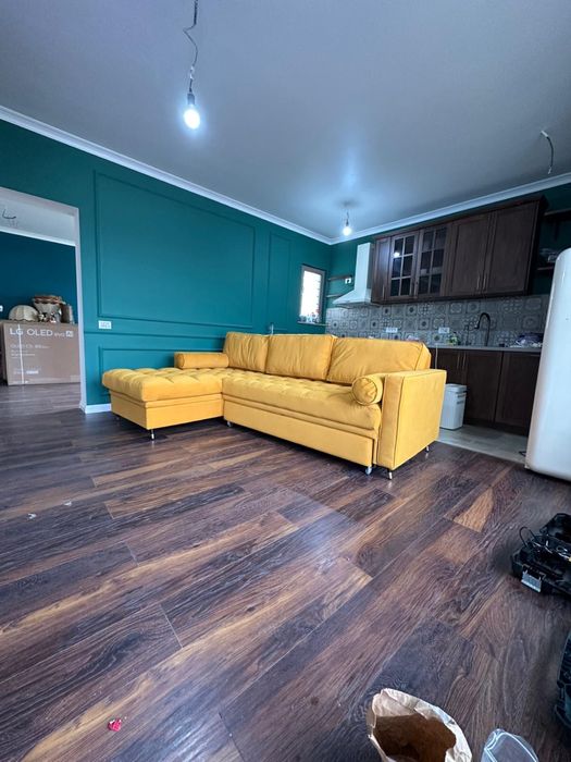 Vand Canapea in L NOUA, extensibila, cu lada de depozitare