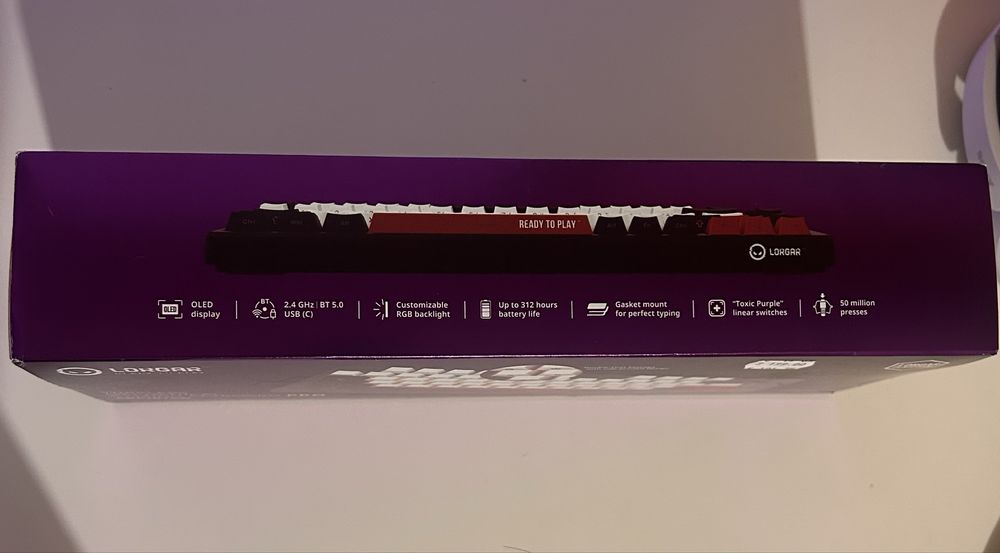 Нова Lorgar KBP7075W гейминг клавиатура