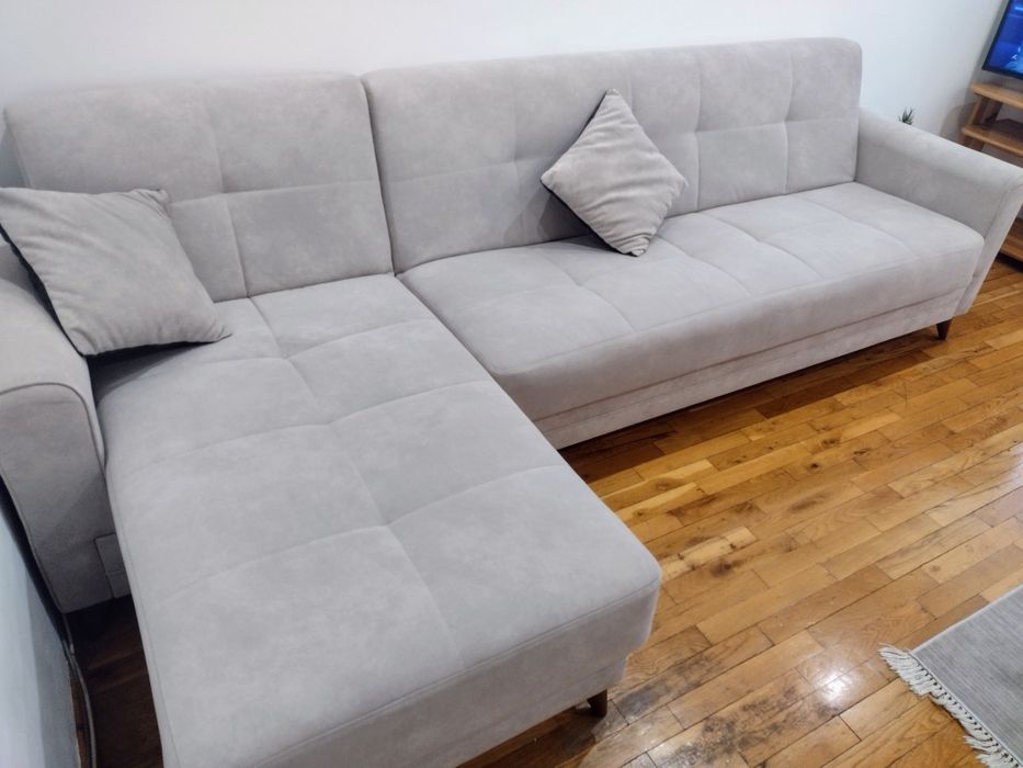 Ъглов диван стар X с лежанка XL с размери 290/152 от  Истикбал