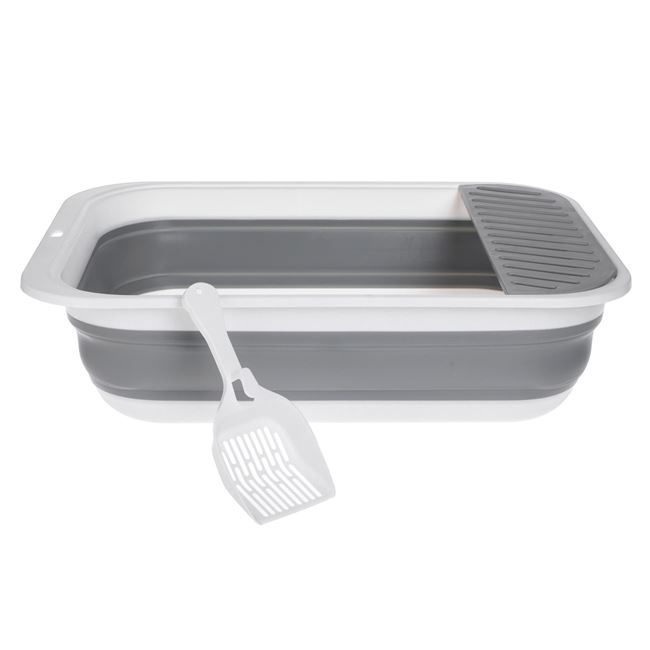 Сгъваема котешка тоалетна