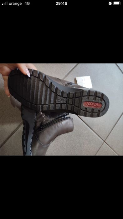 Botine Rieker marime 36, cu etichetă