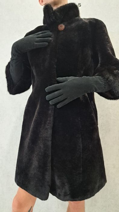 Шуба мутон в отличном состоянии