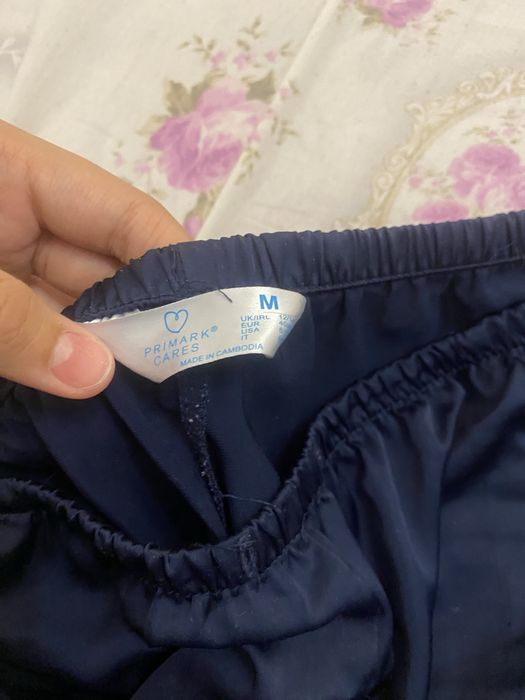 Низ от пижамы,синий