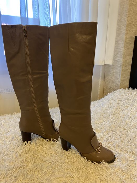 Cizme lungi piele impecabile