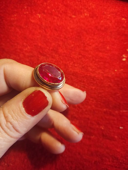 Старо злато СССР. Руско злато Руски златни бижута СССР Златен пръстен