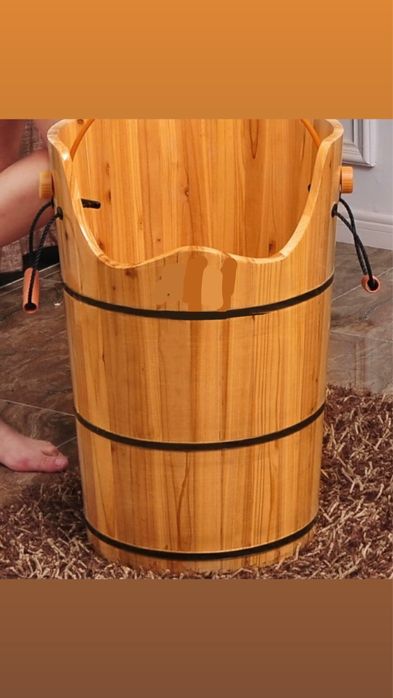 Фитобочка для ног. Паровая фумигация.