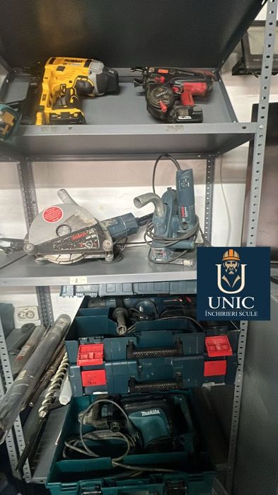 Inchirieri scule masina de taiat caramia pavaj masina canelat pereti  generator slefuitoare glet beton motopomoa pomoa placa compactor  szerszámbérles