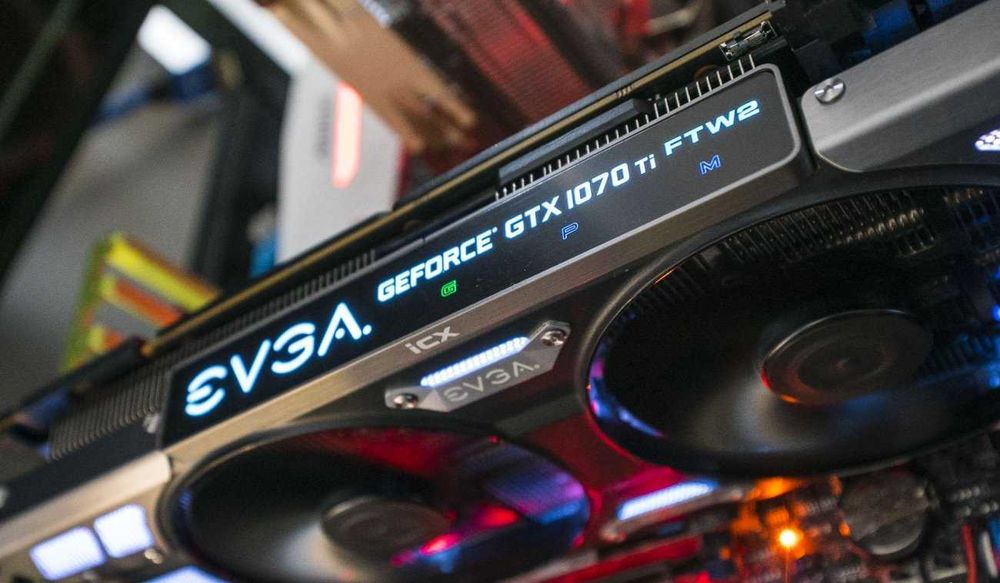 Видеокарта EVGA GTX 1070 TI FTW2