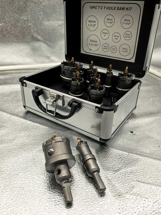 Set coroane de gaurit titan 10 piese 219 lei