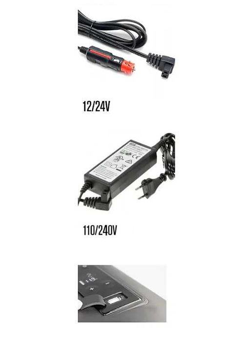 Хладилна кутия с компресор 12V/24V 100/220V 50 литра