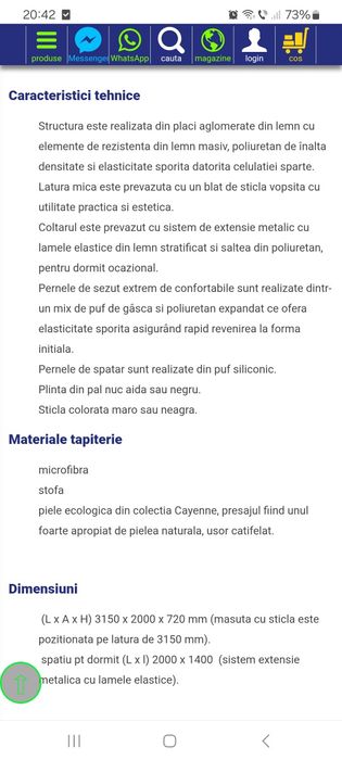 Coltar cairo utilizat