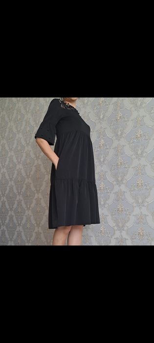 Платье черное можно для беременных