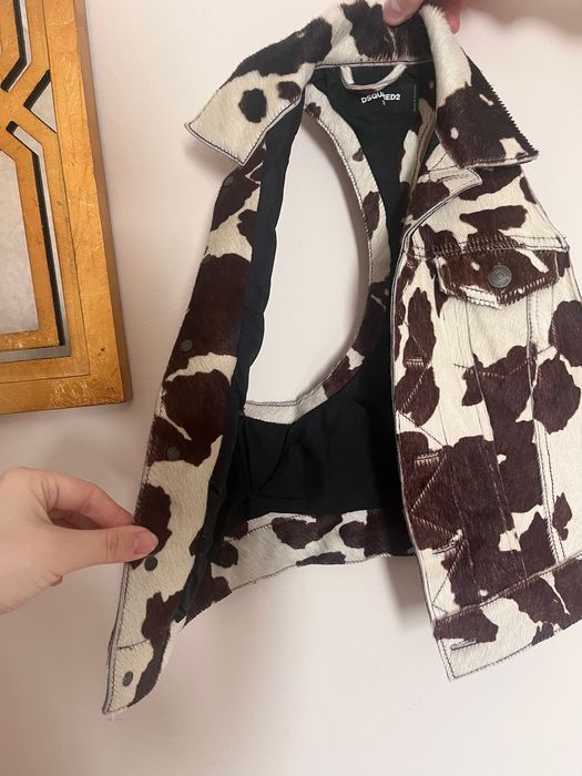 Vestă din piele de vacă