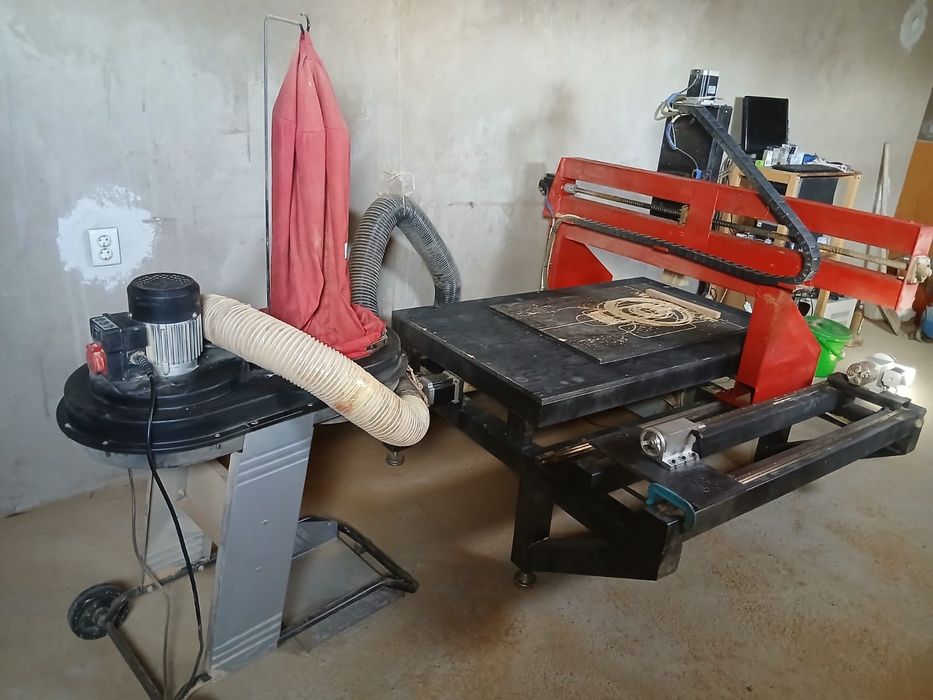 Чпу фрезерный станок с поворотной осью