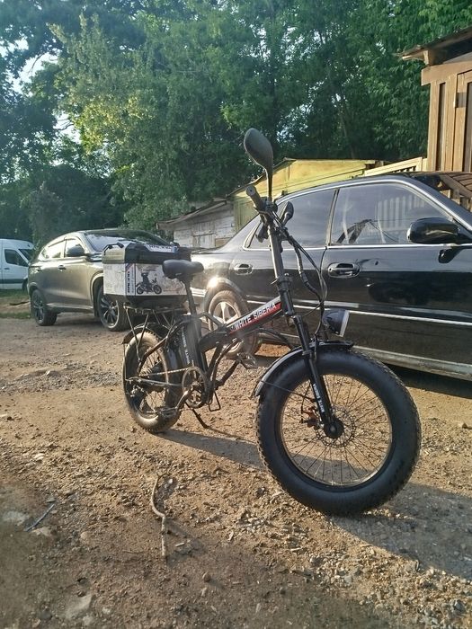 Электро  велосипед. Пит байк
