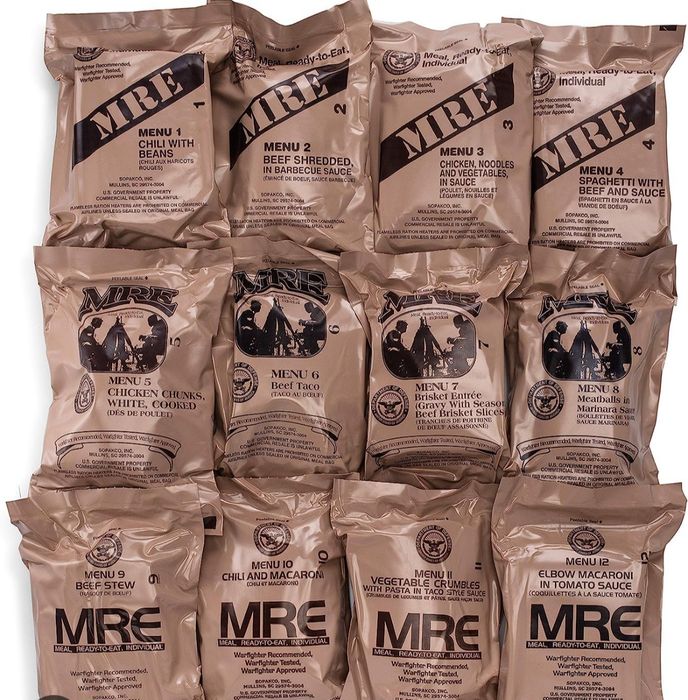 Meniuri drumeții MRE American