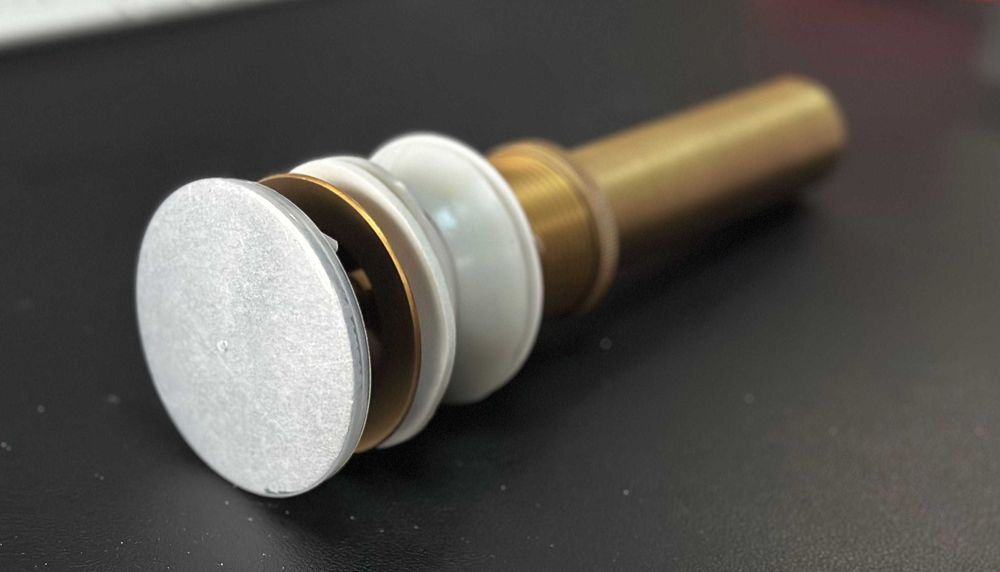 Ventil evacuare lavoar, fără prea plin, bronz antichizat TRENDY S