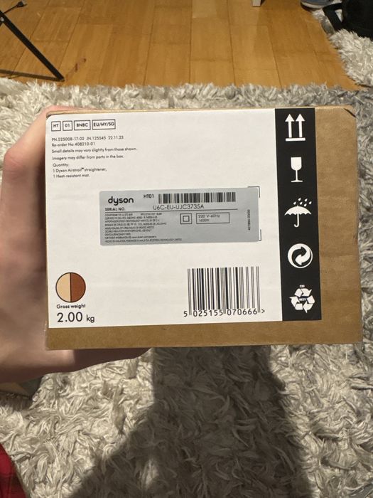 Placa de par dyson ht01