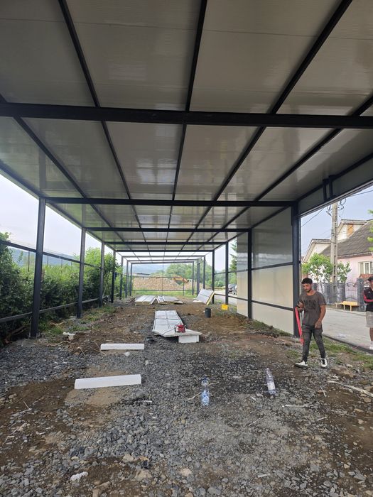 Vand structura metalica 7.5x40x4h. La super pret