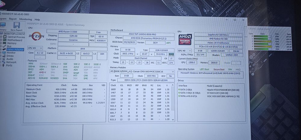 Radeon rx580 8gb sapphire