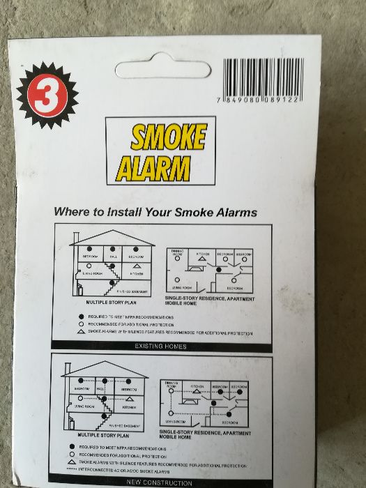 Автономный дымовой датчик