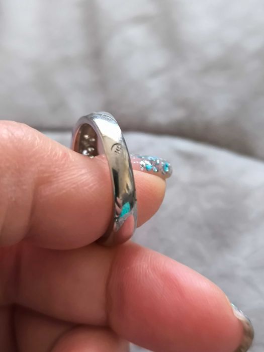 Сребърен пръстен с камък