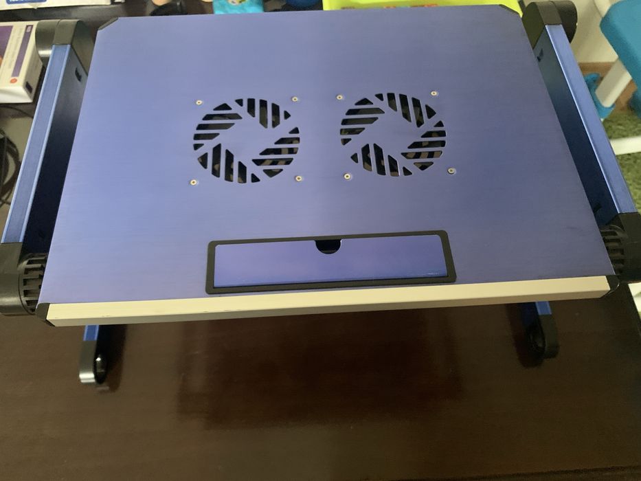 Masuta multifunctionala laptop LAVOLTA -UK  cu 2 coolere din aluminiu