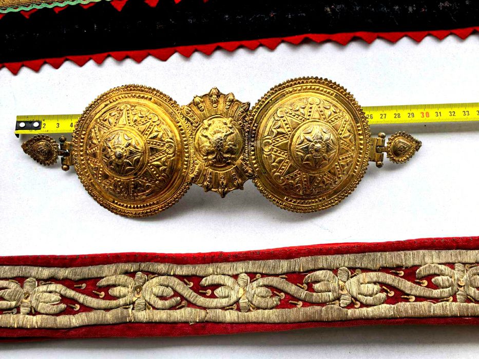 Пафти . Егейска Македония  сребро, живачна позлата