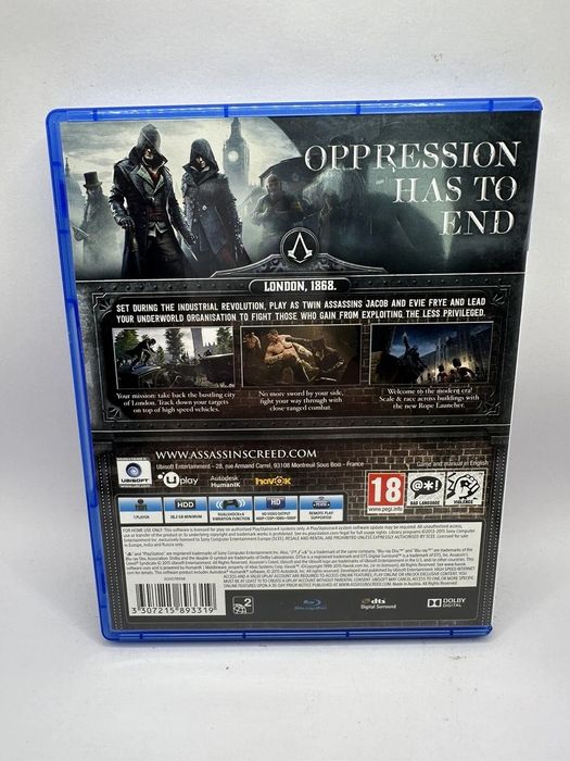Joc PS4 PS5 Assassins Creed Syndicate
