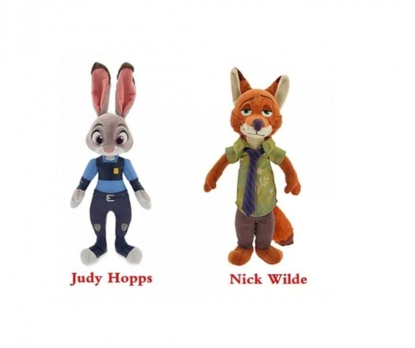 Jucarii plus Iepurasul si Vulpea Zootopia Judy si Nick