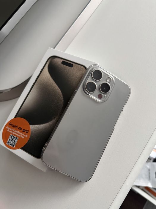 Iphone 15 Pro Natural Titanium 256gb