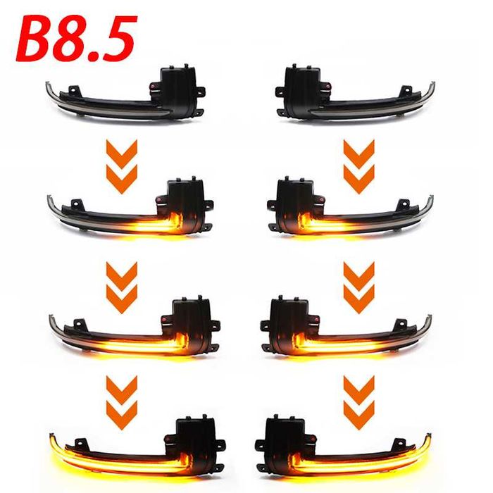 Semnalizari Dinamice Oglinzi LED Audi A4 B8 B8.5 A5 A6 A8 A3 8P S4 S5