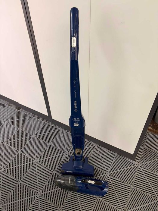 Aspirator Vertical Bosch 2 In 1 Albastru