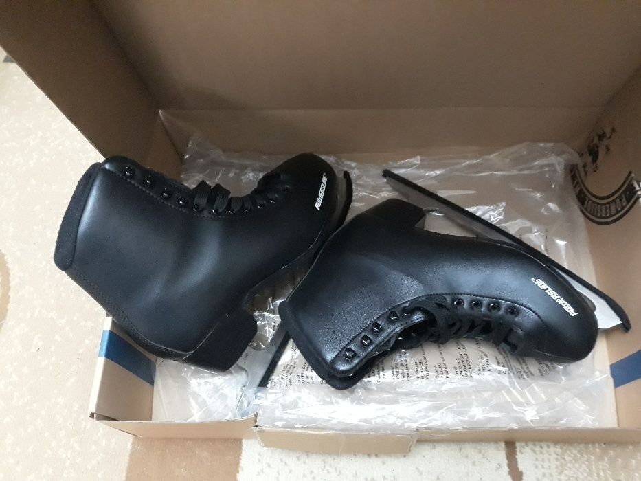 Коньки фигурные черные р 40