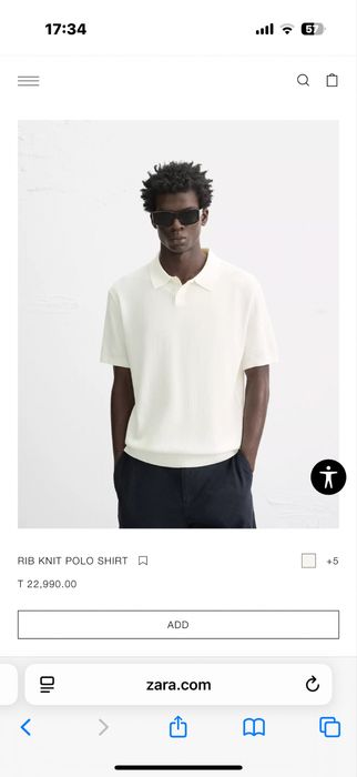 Поло Zara новая