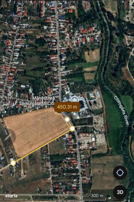 Teren de vânzare în Ciorogârla  Str. Miron Cristea toate utilitatile